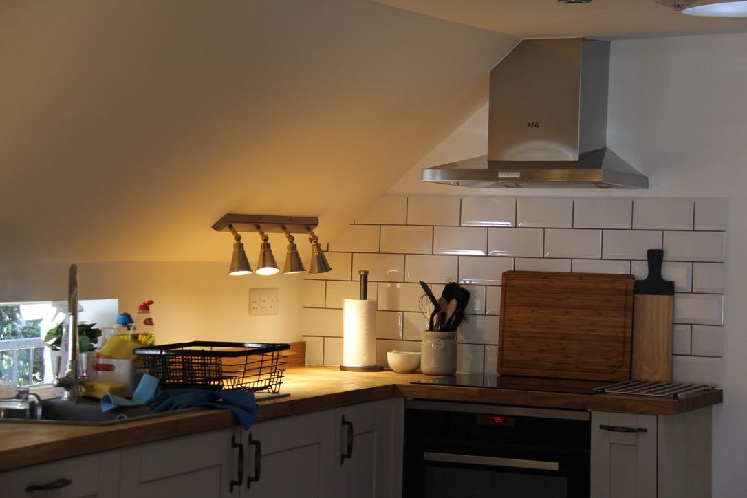 Kitchen insulation and fitout completed