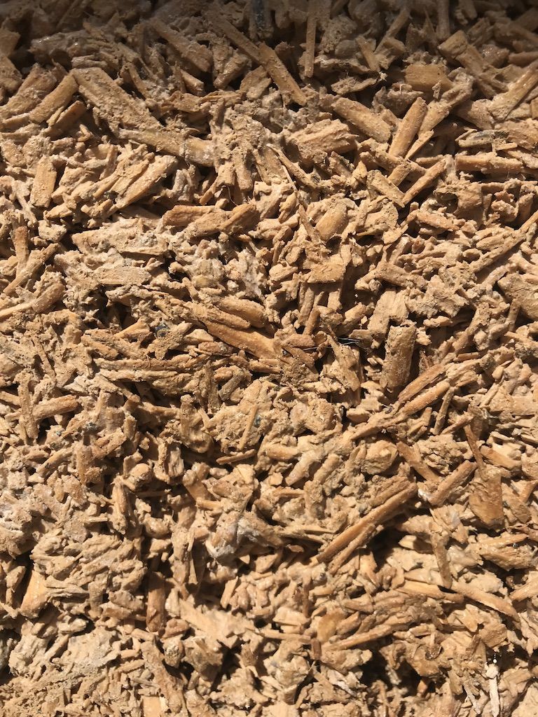 Hempcrete texture